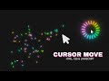Cursor Follow Animation using CSS & JavaScript | Mouse Movement Effects for Beginners