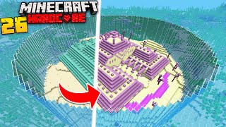 I Transformed An Ocean Monument Into The End In Minecraft Hardcore! (#26)