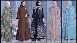 30+ model gamis lebaran 2025 trend busana viral 2025 trend busana lebaran 2025 tren baju lebaran