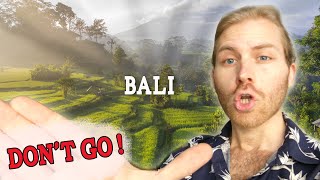 Why you no longer should Travel to Bali (WATCH BEFORE YOU BOOK)