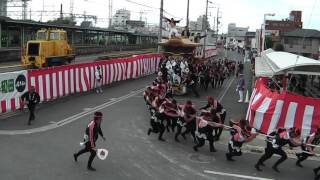 平成27年だんじり動画　春木地区パレード（9月19日春木本町）