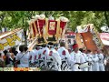 『平成２５年　百舌鳥八幡宮秋祭り』ふとん太鼓　宮入（２０１３年９月２１日）