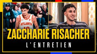 ZACCHARIE RISACHER, L'ENTRETIEN : ses débuts en NBA, Trae Young, la NBA Cup