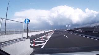 高梁川大橋（国道２号線）片側２車線化利用開始 倉敷市 20200314