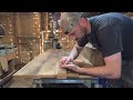 building a barn style sliding door with reclaimed wood