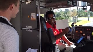 Watch Bus Driver React When Student Surprises Him with $450 for Birthday