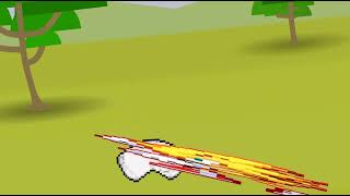Super sonic Vs sandbag (sprite animation)