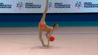 Lily RAMONATXO Ball Qualification - European Championships Tel Aviv 2022