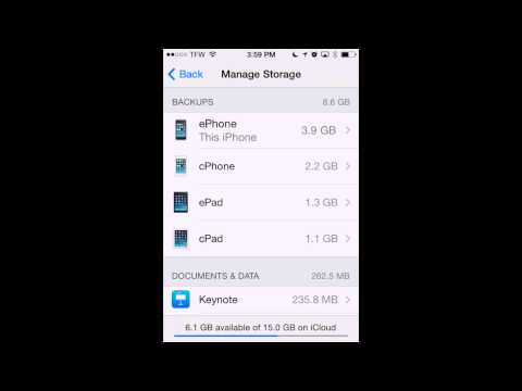 How to Free iCloud Storage Space if you get the How to Free iCloud Storage Space if you get the