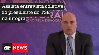 Alexandre de Moraes compara contestação sobre resultado das eleições a jogo de futebol