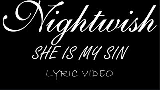 Nightwish - She Is My Sin - 2000 - Lyric Video