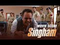 Singham Movie Clip: Ajay Devgn Battles Corrupt Officers and Politicians