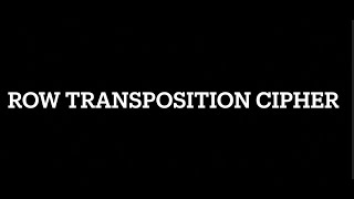 Row Transposition
