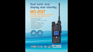 TYT MD-2017 Programming Overview