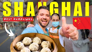 THIS IS WHAT I CAME TO CHINA FOR! 🇨🇳 Ultimate Chinese Dumpling Tour of SHANGHAI