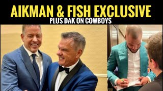 TROY AIKMAN w FISH REPORT EXCLUSIVE on #DallasCowboys with Dak Prescott 'Old-Sch
