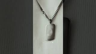 Personalized Custom Fingerprint Memorial Jewelry Pendant Necklace