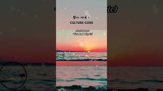 YOU AND I - Culrure Code  (Lyric) #lyrics #tophits #hitsongs