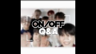 ONF Q\u0026A (Talk Ver.)