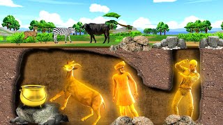 భూగర్భ బంగారు మేక Underground Golden Goat  కామెడీ కథ Telugu Kathalu Moral Stories Telugu Fairy Tales