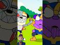 POI POI POI 😂 Pop Becomes Robot Encounters Thanos with Infinity Gauntlet#viralvideo #cartoon shorts😂