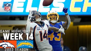 Denver Broncos vs. Los Angeles Chargers Game Highlights | NFL 2023 Week 14