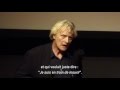 [MasterClass] Rutger Hauer talks about BLADE RUNNER's ending scene