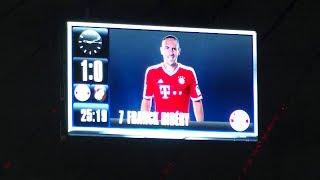 Bayern München - Viktoria Plzen ... 1.Tor live - Ribery