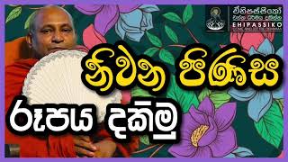 නිවන පිණිස රූපය දකිමු |Ven Mankadawala Sudassana Thero | පූජ්‍ය මාන්කඩවල සුදස්සන හිමි