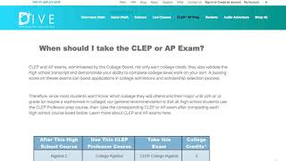 Getting Started: CLEP Professor