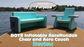 BOTE Inflatable AeroRondak Chair and Aero Couch Review