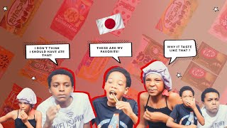 Americans Try Japanese Candy/Snacks | アメリカ人が日本の駄菓子を食べたら