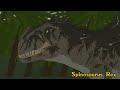 dc2 preview spinosaurus v.s giganotosaurus