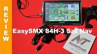 EasySMX Car Satellite Navigation Unit model 84H-3 Review