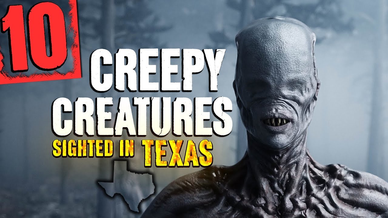 10 MYSTERIOUS Creatures Sighted In Texas - Darkness Prevails - YouTube