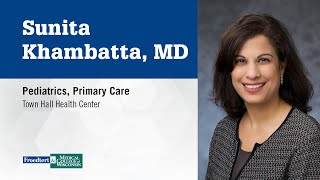 Dr. Sunita Khambatta, pediatrician