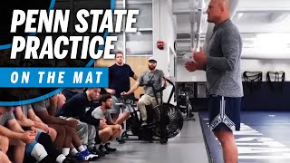 On the Mat: Penn State Practice | B1G Wrestling