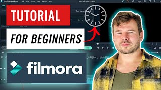 Wondershare Filmora Tutorial For Beginners - How To Edit YouTube Videos Quickly in Filmora