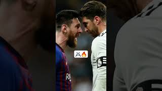 Messi Vs Ramos Classico🔥❤ #realmadrid vs #barcelona