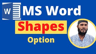 MS Word Shape Bangla Tutorial - MS Word Tutorial Bangla 2021