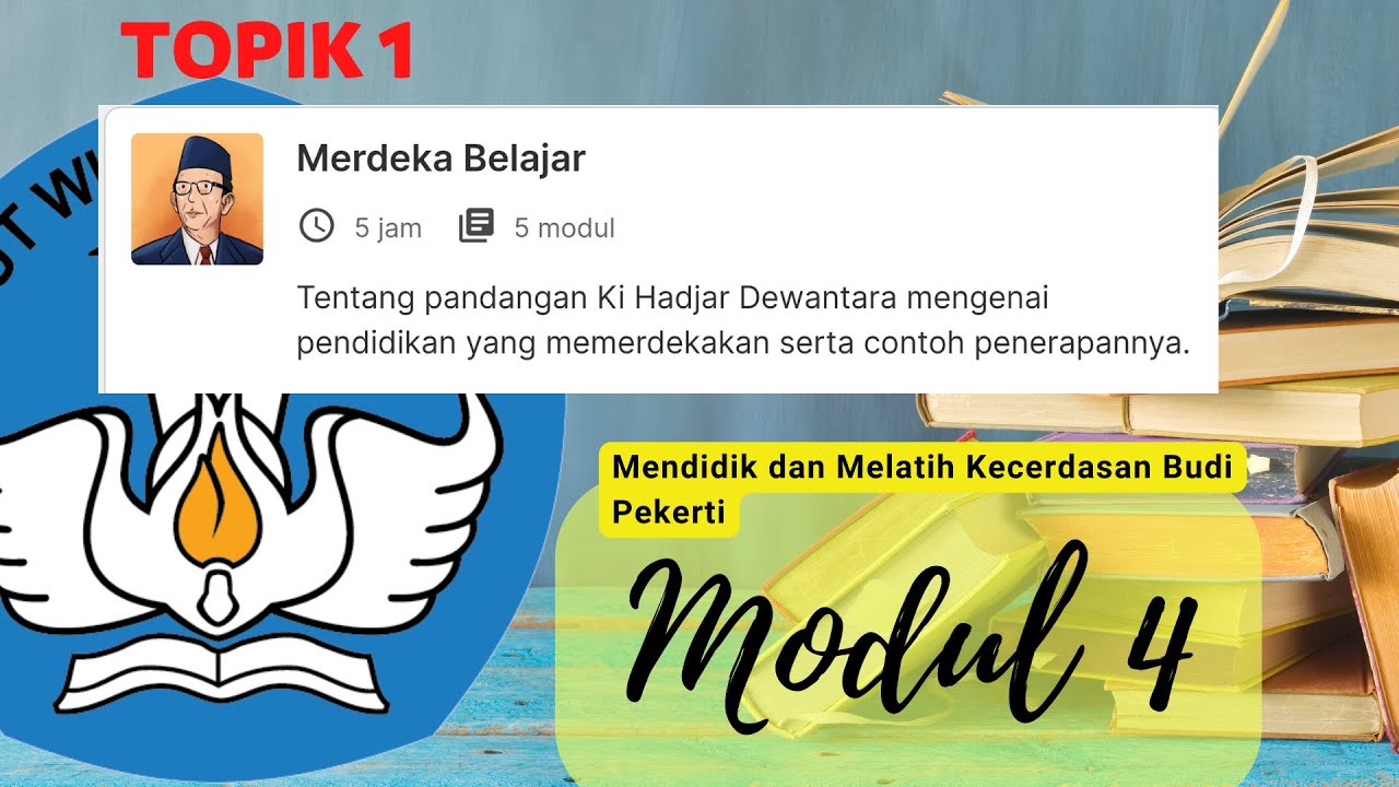 Modul Mendidik Dan Melatih Kecerdasan Budi Pekerti - YouTube