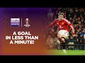 Garnacho scores United's FIRST UEL Goal under Amorim! | UEL 24/25 Moments