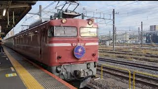 カシオペア紀行 EF81 81＋E26系 尾久通過