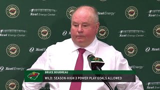 Bruce Boudreau after 6-1 loss to Bruins