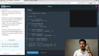 Codecademy - Python: Tutorial #18