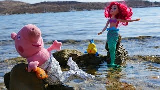 Vídeos de Peppa Pig - Barbie y la princesa sirena.