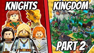 I Built a LEGO Medieval KINGDOM Using DnD CMF Minifigures Part 2