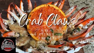 Crab Claws in Citrus Beurre Blanc