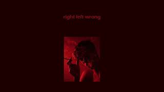 Three Days Grace - Right Left Wrong (slowed + reverb)