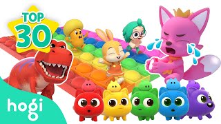 [🌟BEST30] Hogi's Popular Songs 2024 | Learn Colors \u0026 Sing Along | Compilation | Hogi Pinkfong